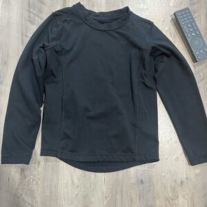 Nike (little) Kids Black Long Sleeve Tee